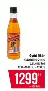 Győri likőr Császárkörte