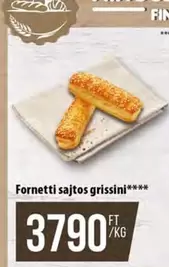 Fornetti sajtos grissini