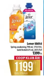Lenor öblítő