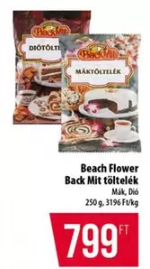 Back Mit töltelek Mák, Dió