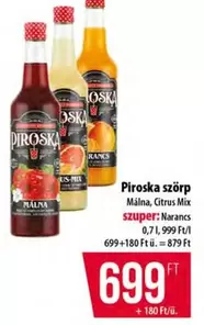 Piroska szörp