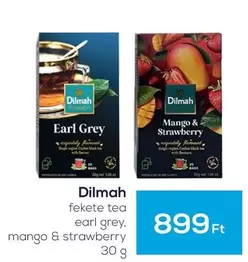 Dilmah fekete tea earl grey, mango & strawberry