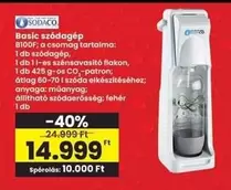 Basic szódagép B100F