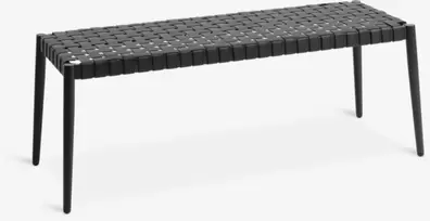Kerti pad EDDERUP SZ110xMÉ40 fekete