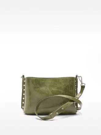 Shoulder bag with studs