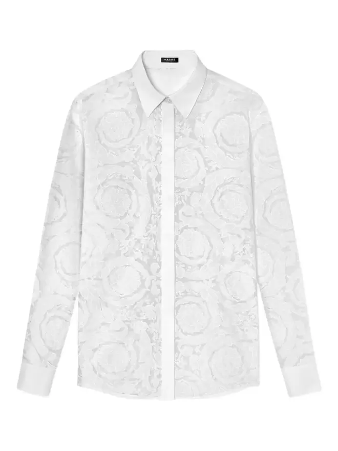 Hemd aus Barocco-Jacquard