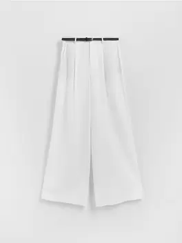 Loose linen trousers