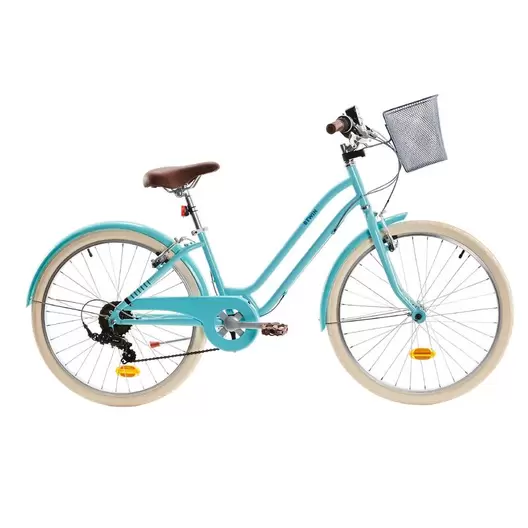 Gyerek városi kerékpár, 24", 9-12 éves korig - Btwin 500