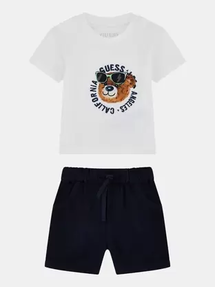 Printed t-shirt and shorts set