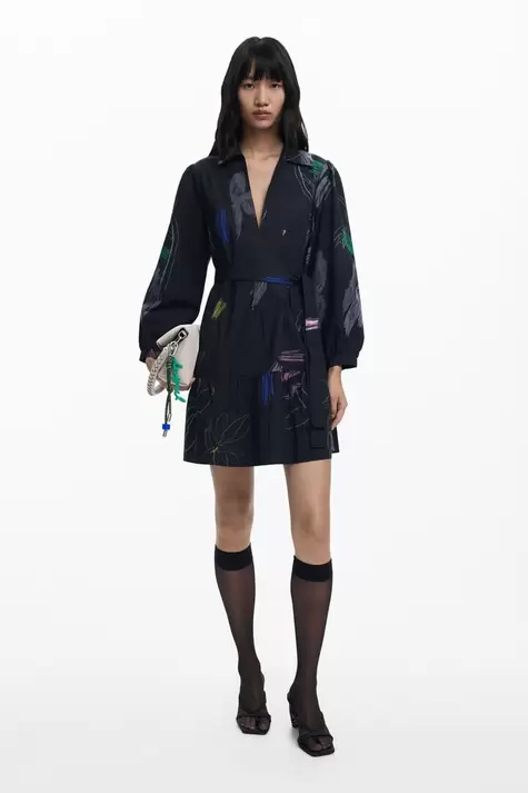 Short shirt dress