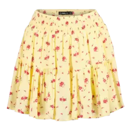 Viscose mini skirt