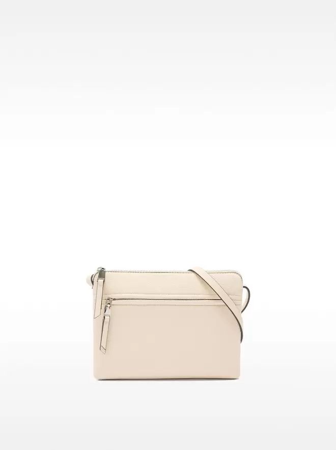 Crossbody bag with outer pocket