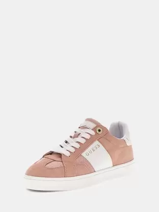 Jrone suede-insert sneaker