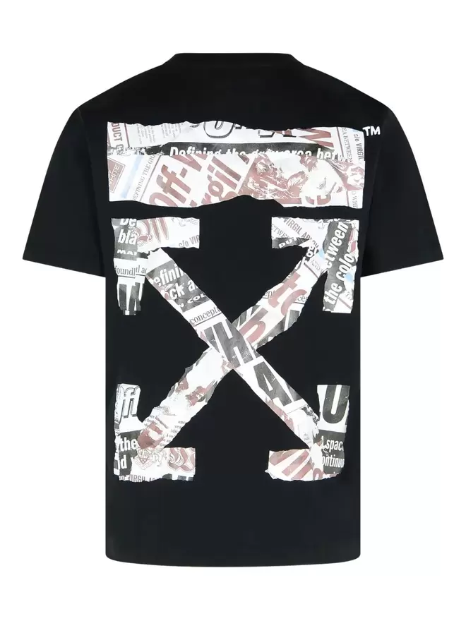 T-Shirt mit ikonischem Zeitungspfeil