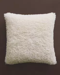 FAUX FUR CUSHION COVER