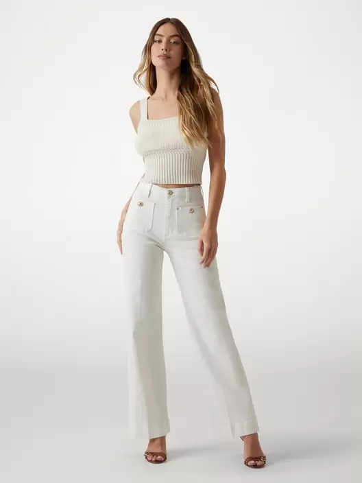 Wide-leg jeans