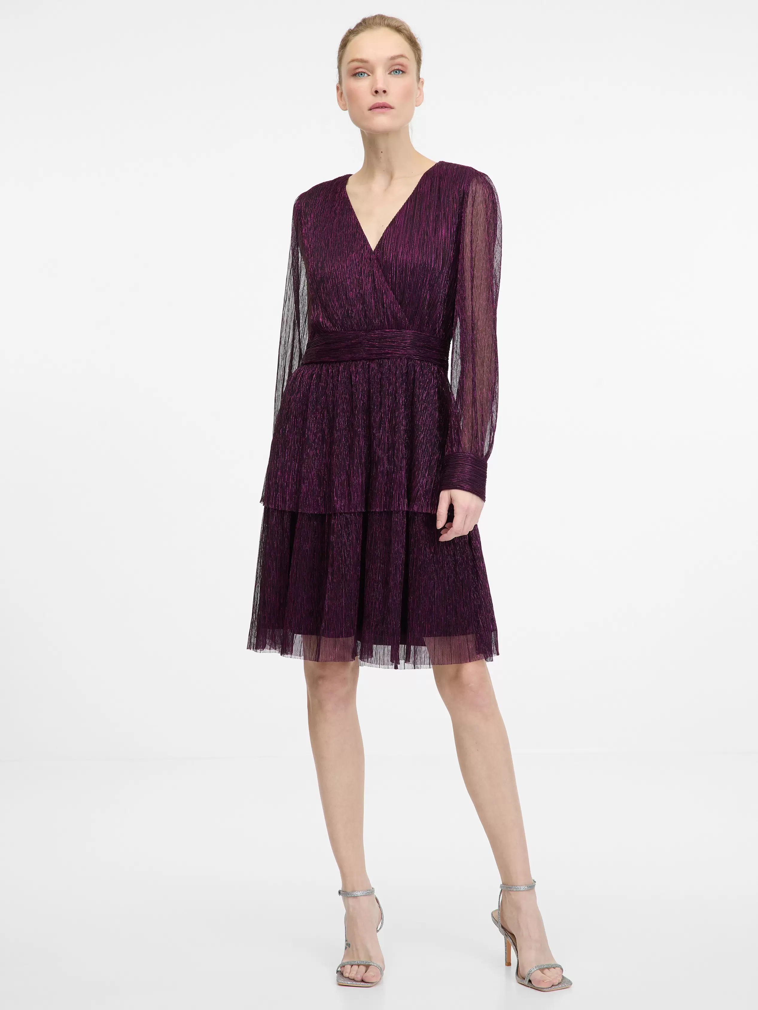 Orsay lila női térdig érő ruha