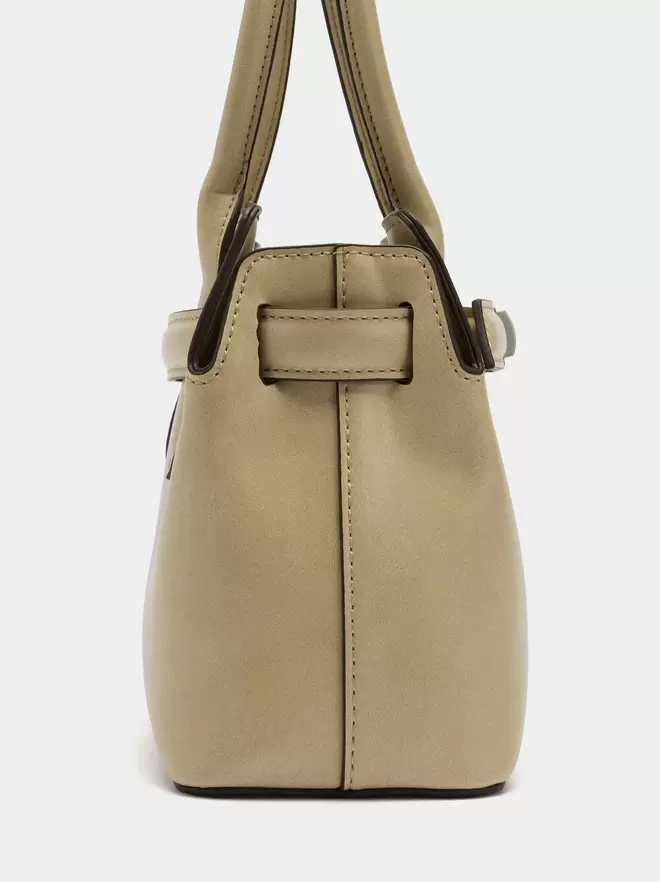 Tote bag with belt