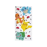 Pokemon Fürdőlepedő, 70x140cm, 100% pamut