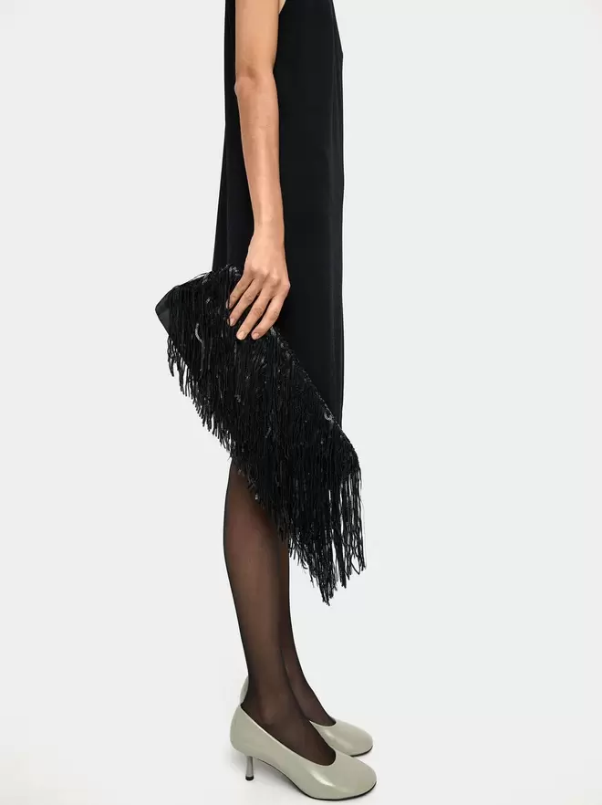 Envelope party bag with fringes