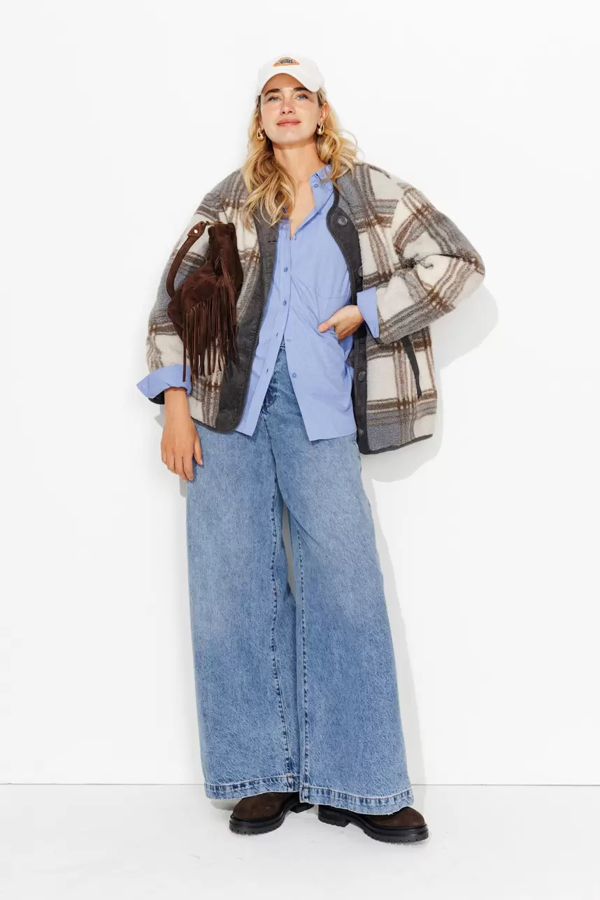 ADELE 2-way fleece jacket