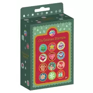 Karácsonyi nyomdaszett, 12 db-os, 2 féle