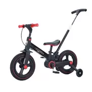 Futóbicikli 3in1 fekete /piros