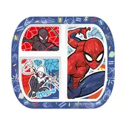 Műa. Pókember osztott tányér