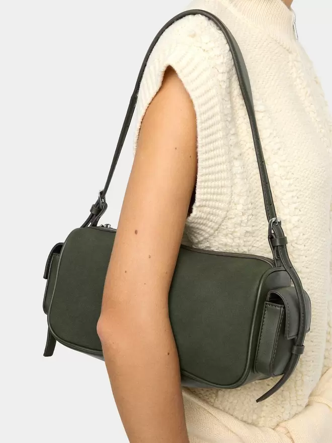 Rectangular shoulder bag