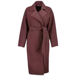 Coat with belt