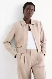 Business blazer - regular fit - textured