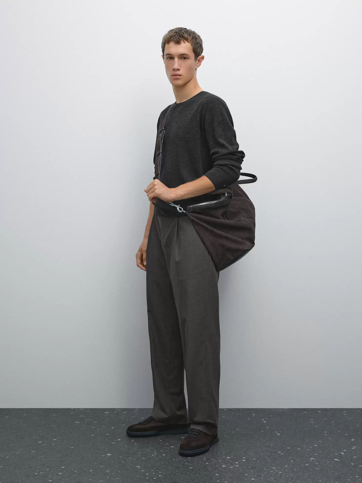 100% merino wool knit sweater