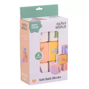 Happy world fürdőkockák 6 db /csomag