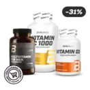 Vitamin C1000 + Vitamin D3 + Multivitamin For Men from organic sources