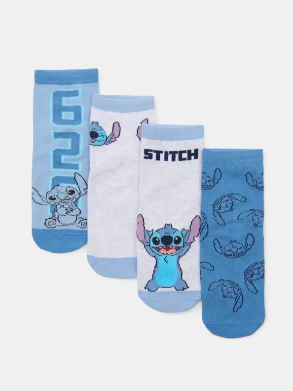 Lilo & Stitch zoknik, 4 darabos csomag