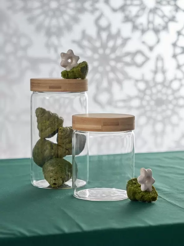 Tárolóedény fedéllel