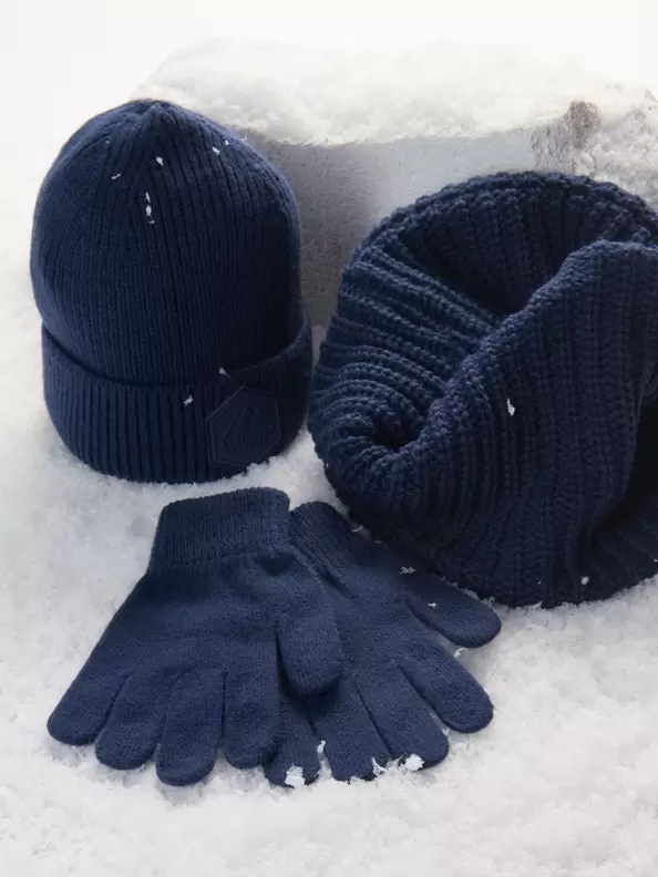 Szett: Sapka, sál és kesztyű