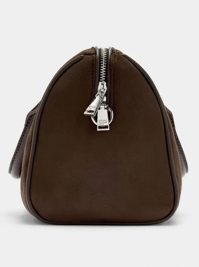 Leather-effect tote bag S