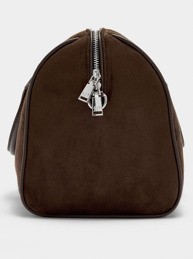 Leather-effect tote bag M