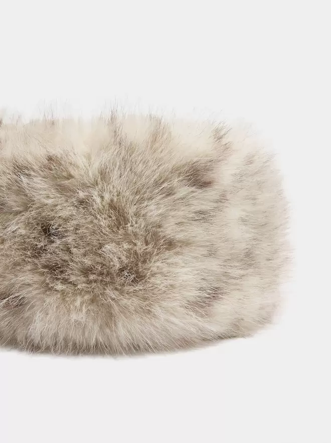 Fake fur stole