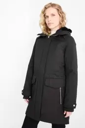 Parka with hood - lined