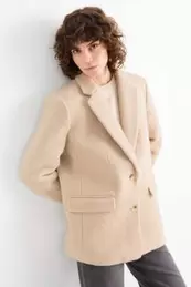 Long blazer - relaxed fit