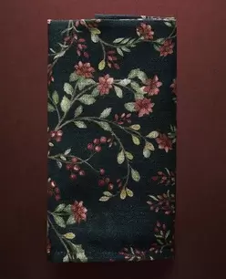 PACK OF COTTON AND LINEN FLORAL CHRISTMAS NAPKINS (PACK OF 2)