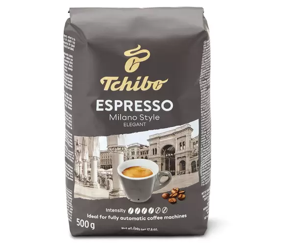 Tchibo Espresso Milano Style - 500g szemes, pörkölt kávé