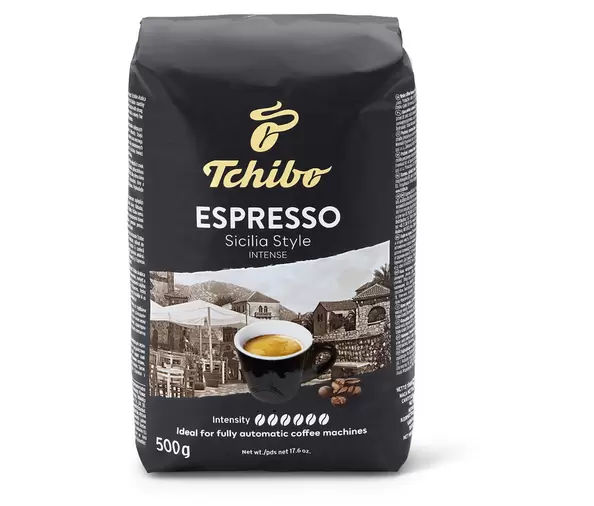 Tchibo Espresso Sicilia Style 500g szemes, pörkölt kávé