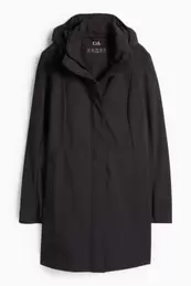 Softshell coat with hood - water-repellent - 4-way stretch