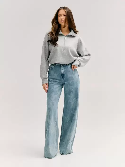 Bellflower wide-leg jeans
