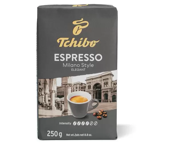 Tchibo Espresso Milano Style - 250g őrölt, pörkölt kávé
