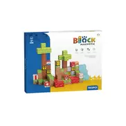 Mágneses építőkockák - erdő 102 db /cs