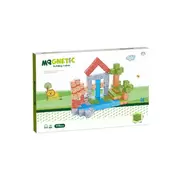 Mágneses építőkockák - szafari 119 db /cs